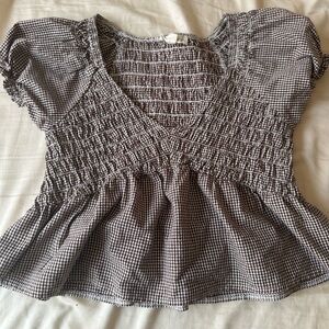 Medium, cropped top from Pacsun